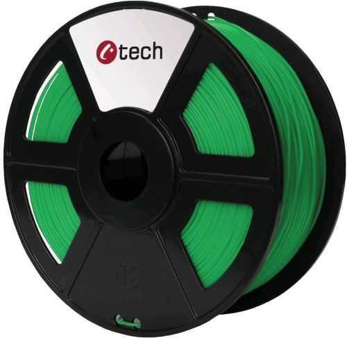 3D nyomtatószál C-TECH Filament PETG zöld színű