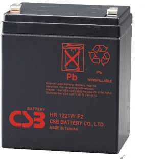 Akkumulátor szünetmentes tápegységhez CSB HR1221W F2