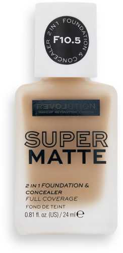 Alapozó REVOLUTION RELOVE Supermatte Foundation F10.5 24 ml