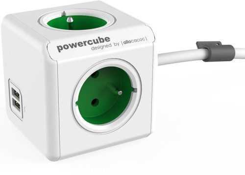 Aljzat PowerCube Extended USB zöld