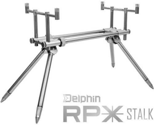 Állvány Delphin Rodpod RPX Stalk ezüst 2Rods