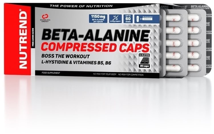 Aminosav Nutrend Beta-Alanine Compressed caps