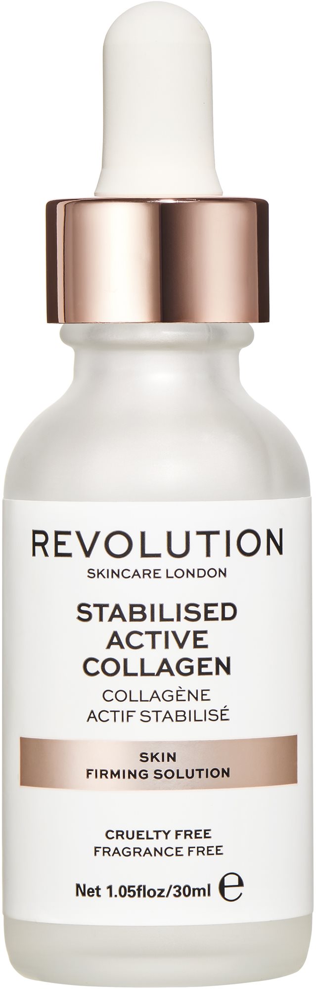 Arcápoló szérum REVOLUTION SKINCARE Skin Firming Solution - Stabilised Active Collagen 30 ml