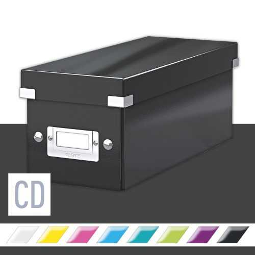 Archiváló doboz Leitz WOW Click & Store CD 14.3 x 13.6 x 35.2 cm