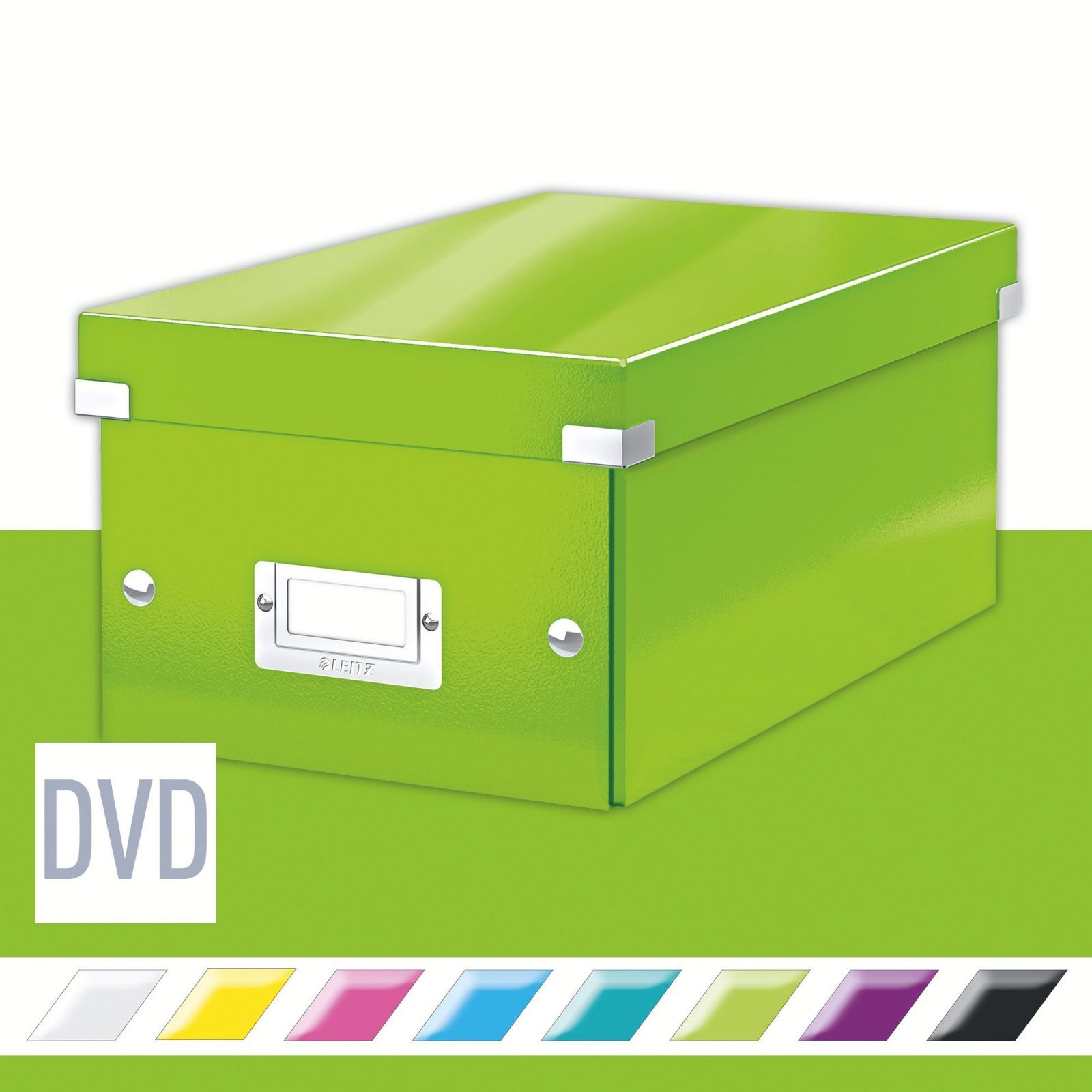Archiváló doboz Leitz WOW Click & Store DVD 20.6 x 14.7 x 35.2 cm
