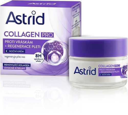 Arckrém ASTRID Collagen Pro Ránctalanító éjszakai krém 50 ml