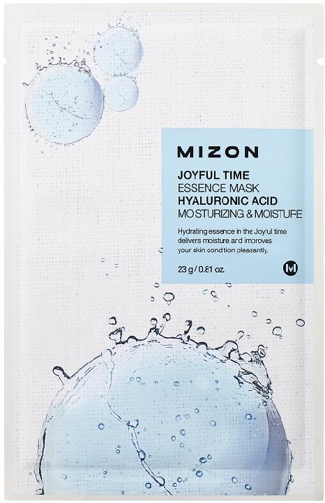 Arcpakolás MIZON Joyful Time Essence Mask Hyaluronic Acid 23 g