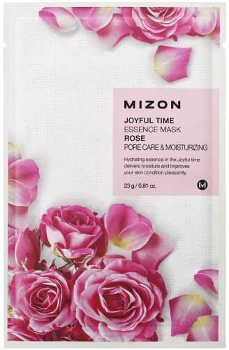 Arcpakolás MIZON Joyful Time Essence Mask Rose 23 g