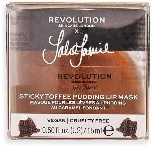 Arcpakolás REVOLUTION SKINCARE X Jake-Jamie Sticky Toffee Pudding Lip Mask 15 ml
