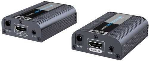 Átalakító PremiumCord HDMI2.0 extender 60m-es távolságig egy Cat6 / 6a / 7 kábel segítségével