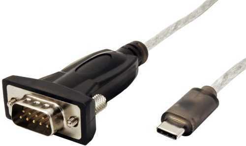 Átalakító Roline Adaptér USB C(M) ->  RS232 (MD9) 1