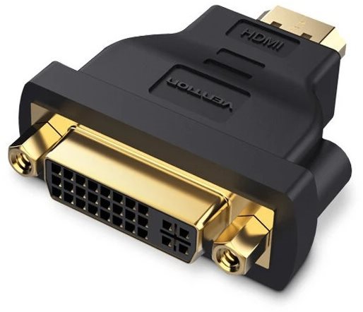 Átalakító Vention HDMI <-> DVI Bi-Directional Adapter - fekete