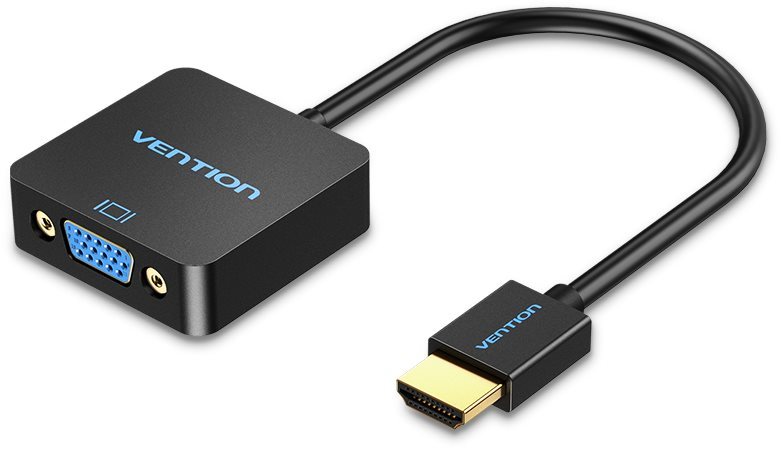 Átalakító Vention HDMI to VGA Converter with Female Micro USB and Audio Port 0