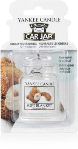 Autóillatosító YANKEE CANDLE Car Jar Soft Blanket autós légfrissítő