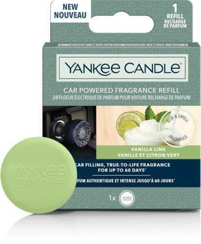Autóillatosító YANKEE CANDLE Vanilla Lime Car Powered Utántöltő 20 g