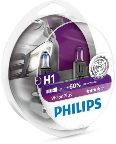 Autóizzó PHILIPS H1 VisionPlus 2db