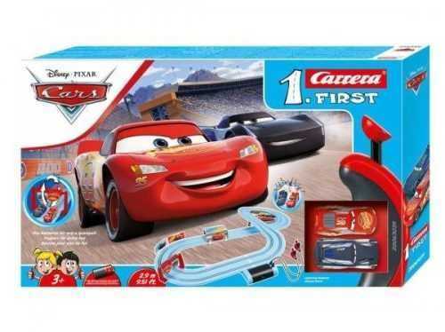 Autópálya játék Carrera FIRST - 63039 Verdák Piston Cup