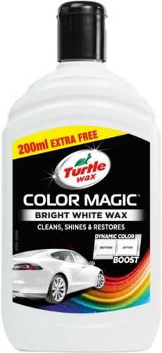 Autóviasz Turtle Wax színes viasz - fehér 300 ml + 200 ml