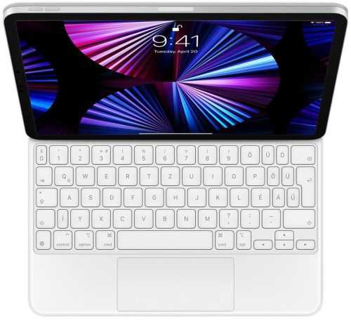 Billentyűzet Apple Magic Keyboard iPad Pro 11“ 2021 fehér - HU