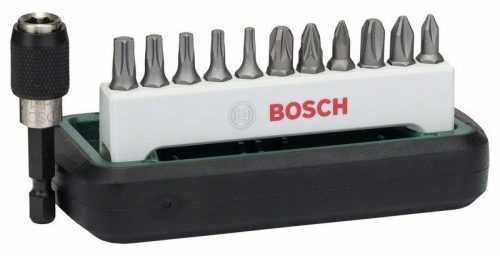 Bitfej készlet Bosch 12 részes standard csavarbit készlet