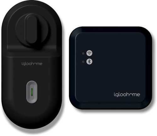 Biztonsági készlet Igloohome  Retrofit Lock + Wi-Fi Bridge (Bundle)
