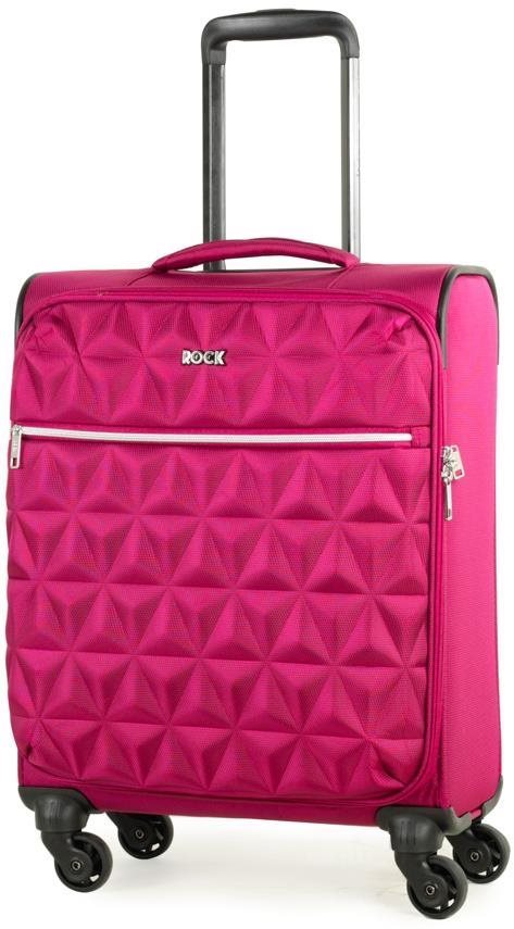 Bőrönd ROCK TR-0207 rózsaszín