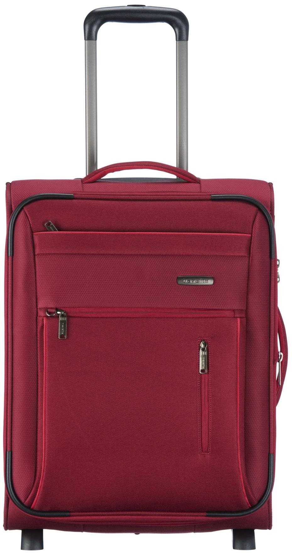 Bőrönd Travelite Capri 2W S piros