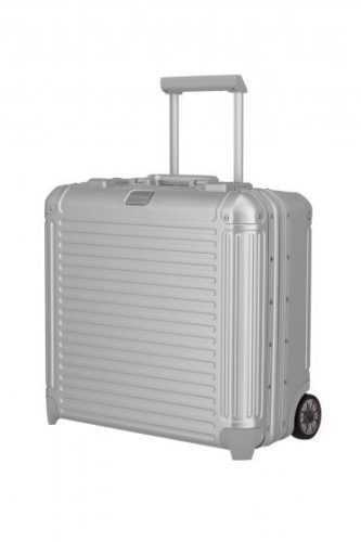 Bőrönd Travelite Next Business wheeler Silver