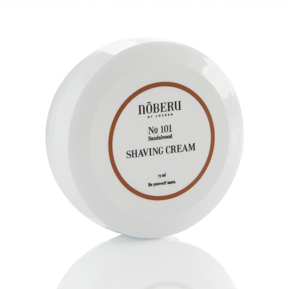 Borotválkozó krém NOBERU Sandalwood Shave Cream 75 ml