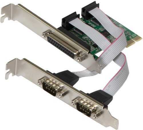 Bővítőkártya EVOLVEO Serial RS232 és LPT PCIe