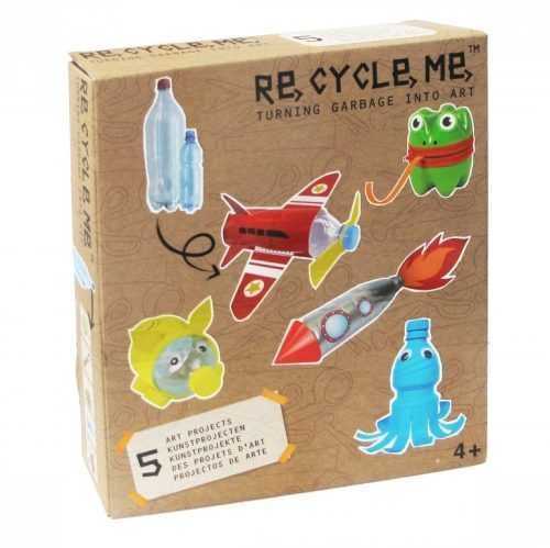 Csináld magad készlet gyerekeknek Re-cycle me szett fiúknak – PET palack