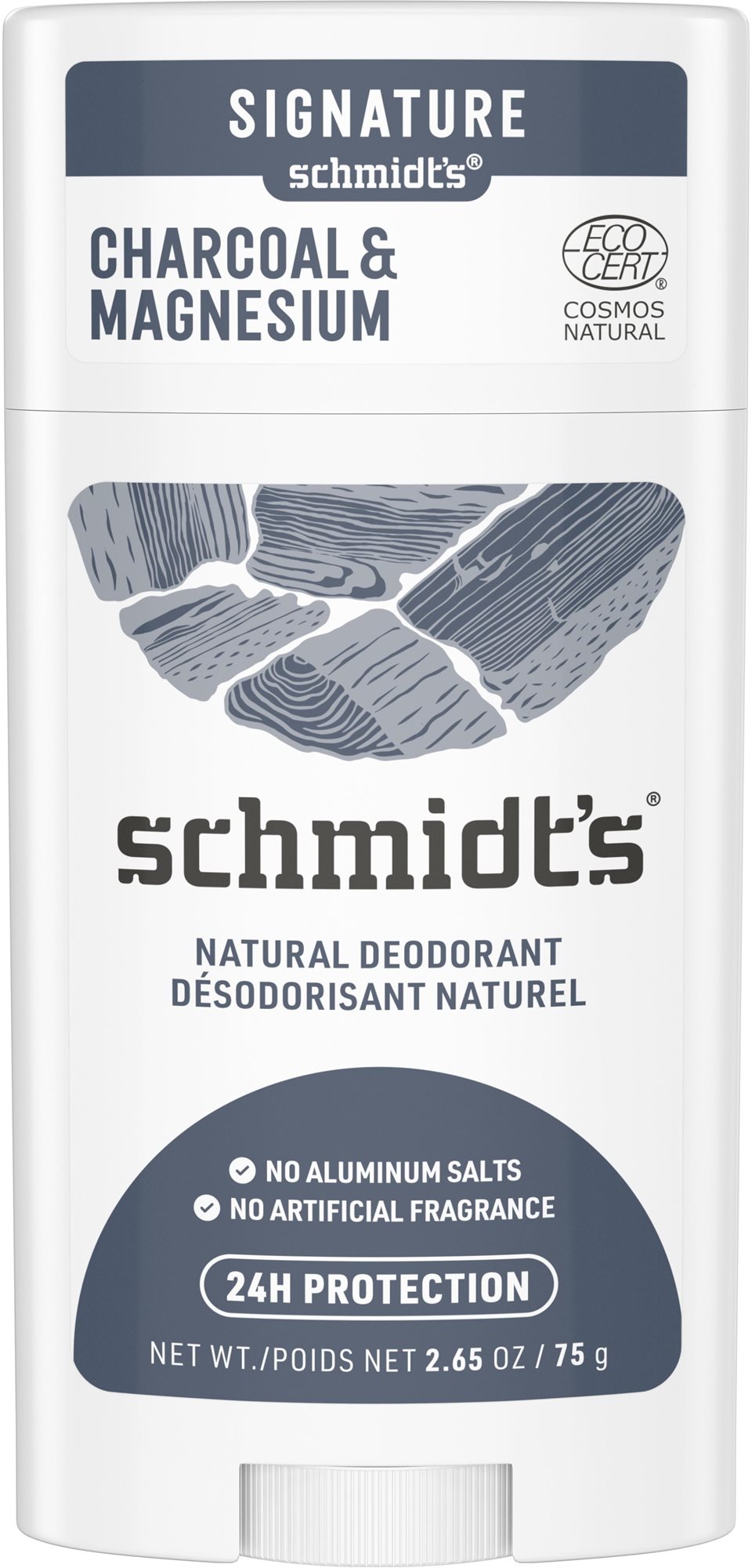 Dezodor SCHMIDT'S Signature Aktív szén + Magnézium Dezodor stift 58 ml
