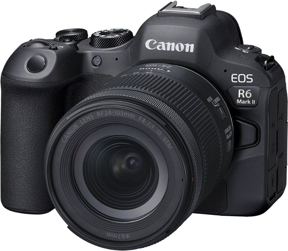 Digitális fényképezőgép Canon EOS R6 Mark II + RF 24-105 mm f/4-7.1 IS STM