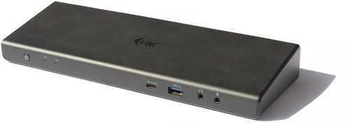 Dokkoló állomás I-TEC USB 3.0 / USB-C / Thunderbolt 3 Dual Display Docking Station + Power Adapter 100W