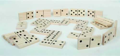 Dominó Fából készült dominó