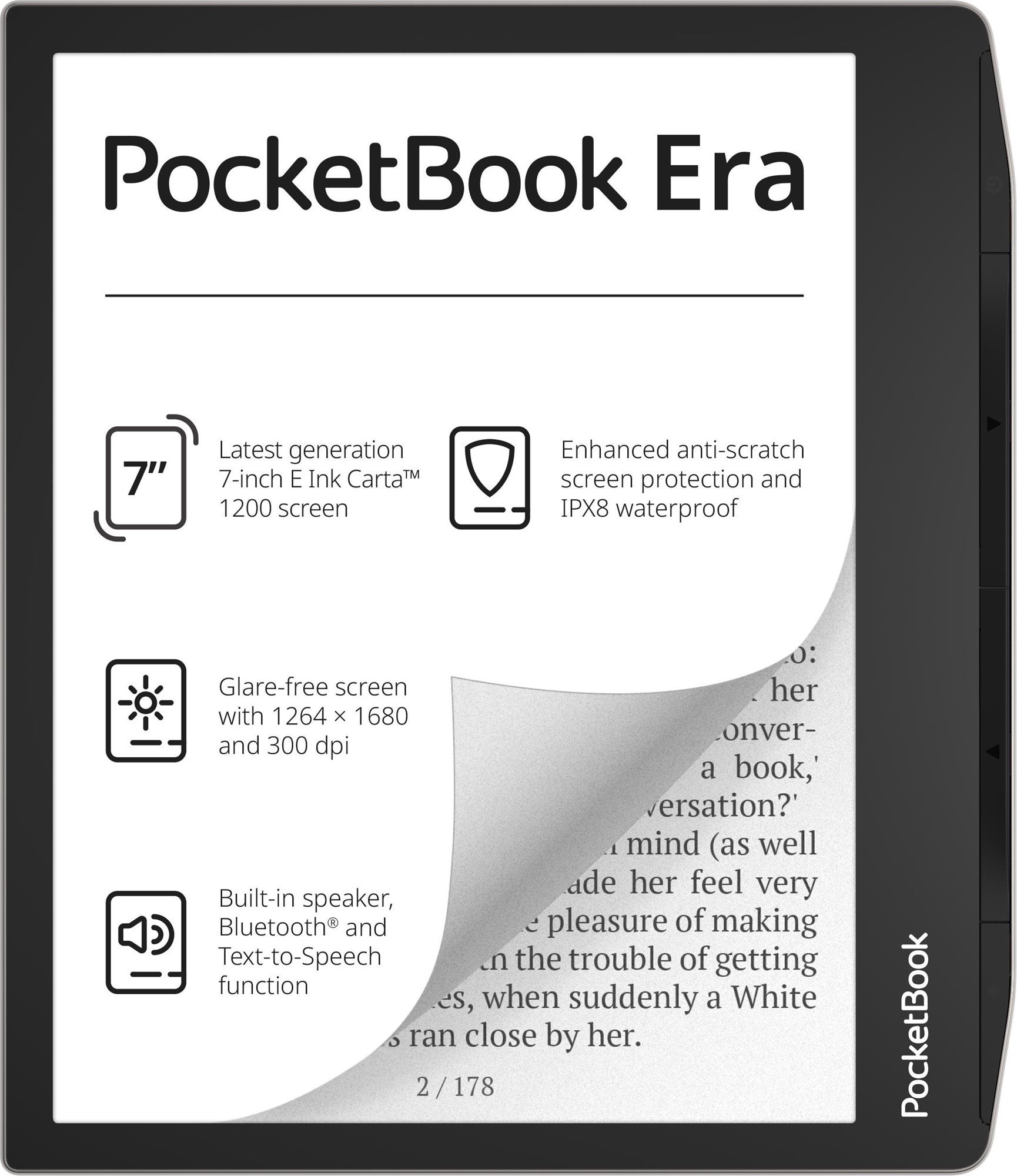 Ebook olvasó PocketBook 700 Era Stardust Silver