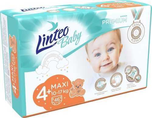 Eldobható pelenka LINTEO Baby Premium MAXI+ (10-17 kg) 46 db