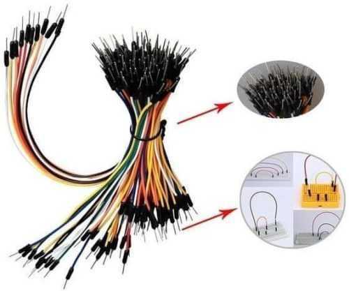 Elektromos építőkészlet Keyes Arduino 3x65 db férfi-dugós kábel készlet