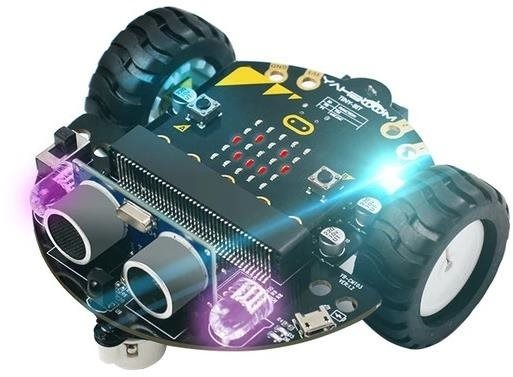 Elektromos építőkészlet Yahboom Tiny:bit programozható intelligens autó