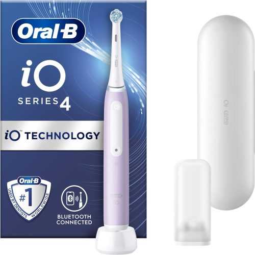 Elektromos fogkefe Oral-B iO Series 4 Levander Mágneses fogkefe