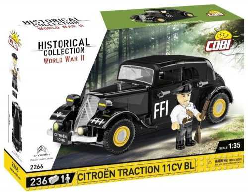 Építőjáték Cobi 2266 Citroën Traction 11CV 1938-as évjárat
