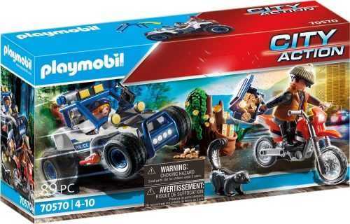 Építőjáték Playmobil 70570 Rendőrségi off-road jármű: Ékszertolvaj nyomában