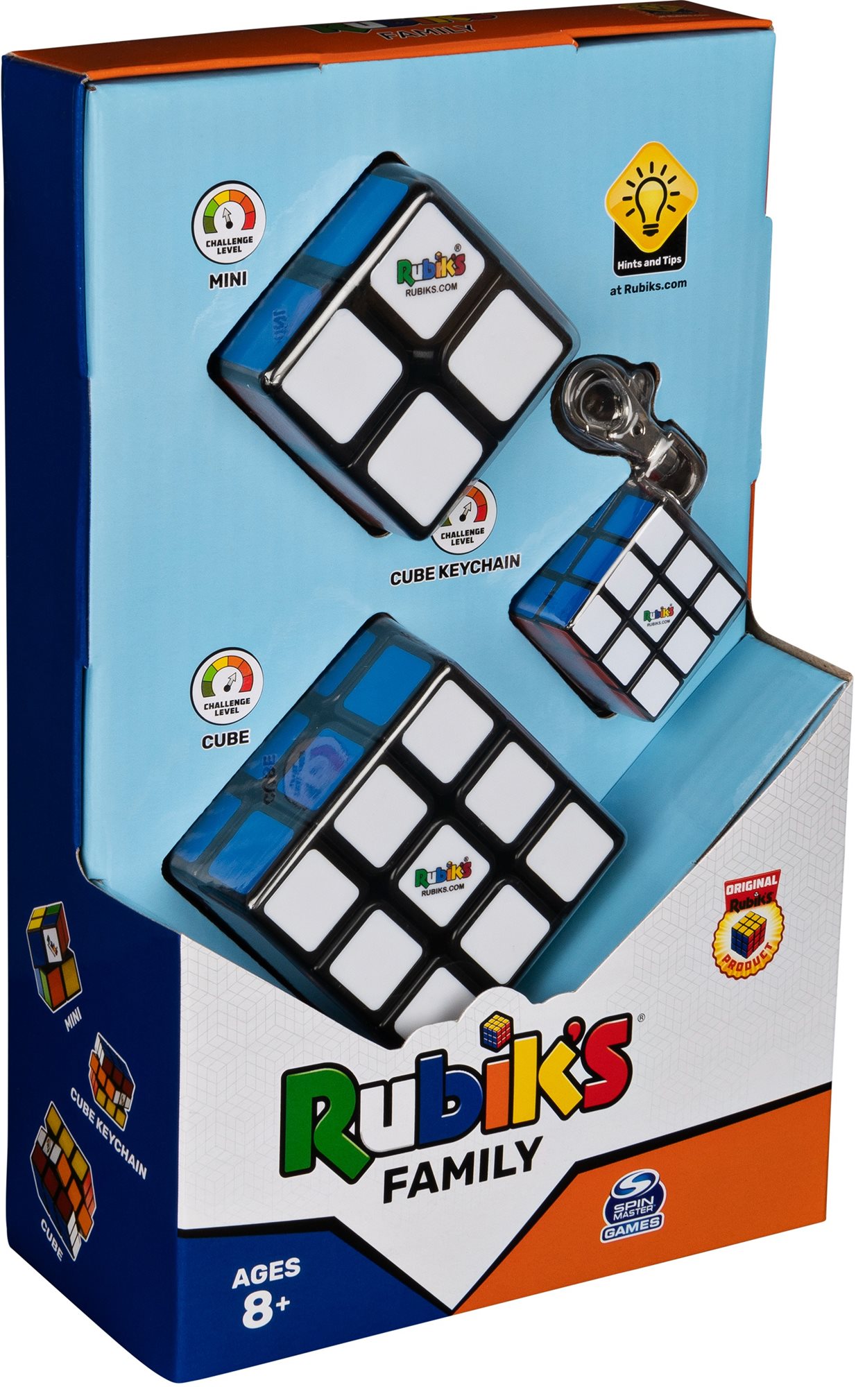 Fejtörő Rubik-kocka Trio készlet 4x4 + 3x3 + 2x2