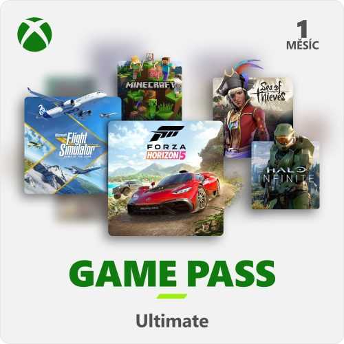 Feltöltőkártya Xbox Game Pass Ultimate - 1 hónapos előfizetés