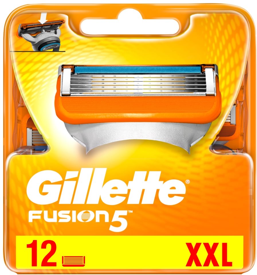 Férfi borotvabetét GILLETTE Fusion5 12 db