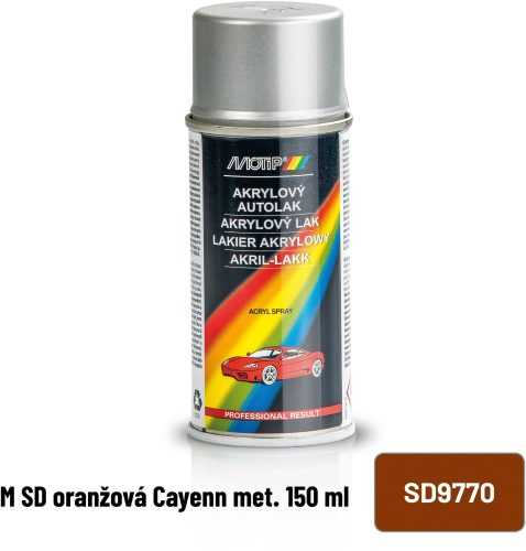 Festékspray MOTIP M SD cayenn met. 150 ml