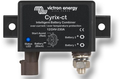 Feszültség stabilizátor Victron Cyrix-ct 12-24V 230A akkumulátor összekapcsoló
