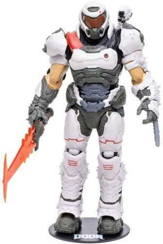 Figura Doom Eternal - White Armor Doom Slayer - akciófigura