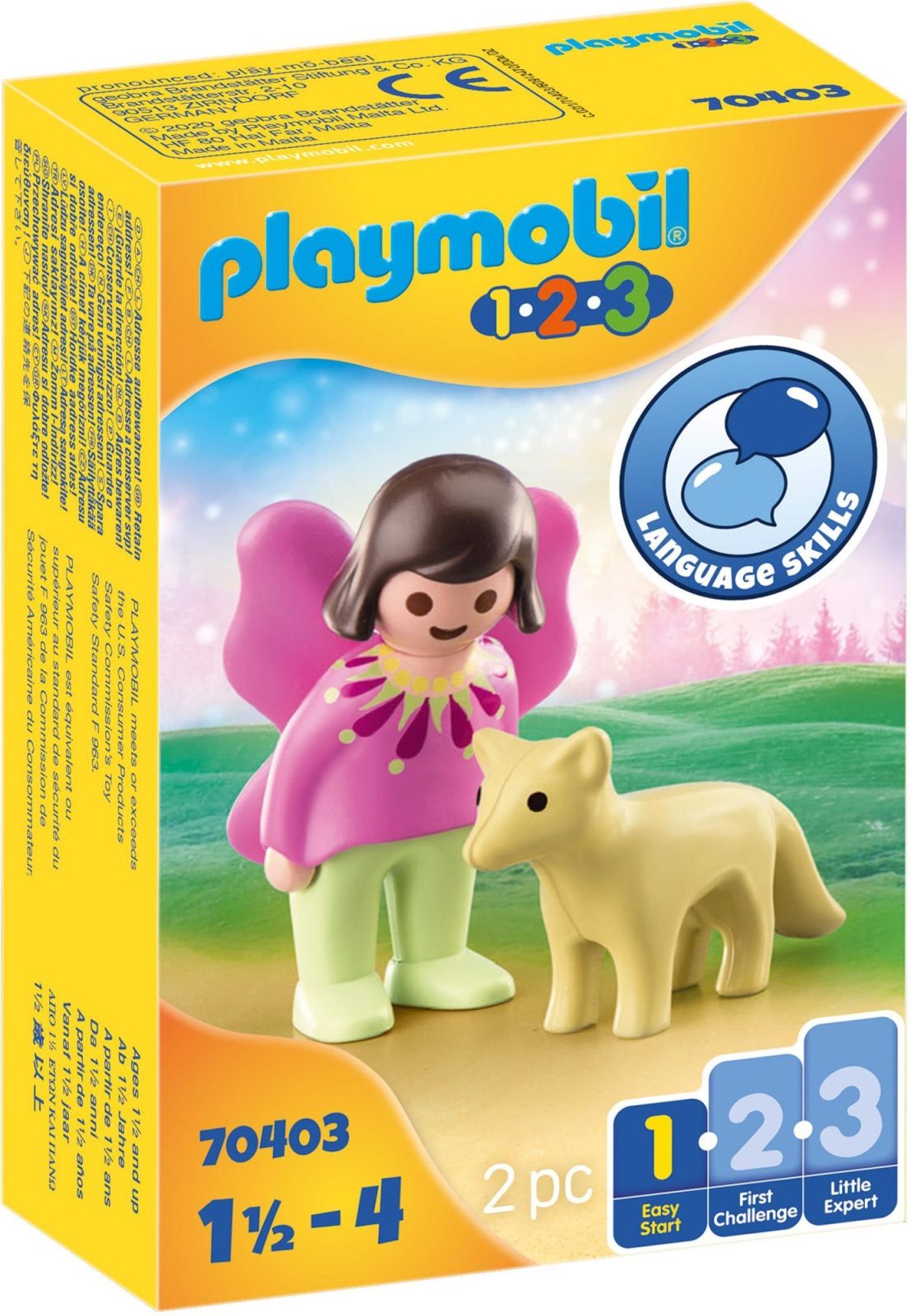 Figura Playmobil 70403 Tündérke rókával
