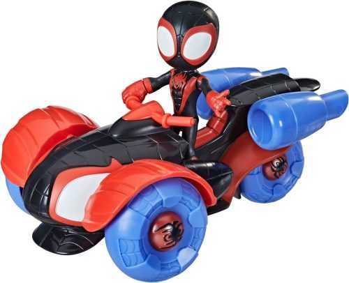 Figura Spidey és csodálatos barátai - Miles Morales: Spider-Man figura járművel
